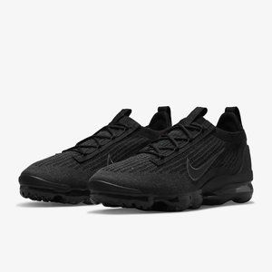 New Nike Air Vapor Max 2021 Flyknit Shoes Sneakers Black DH4084-001 Mens